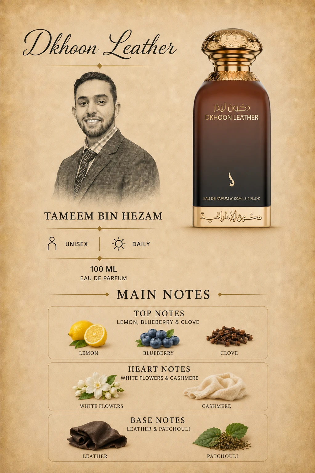 عطر دخون ليذر من دخوني