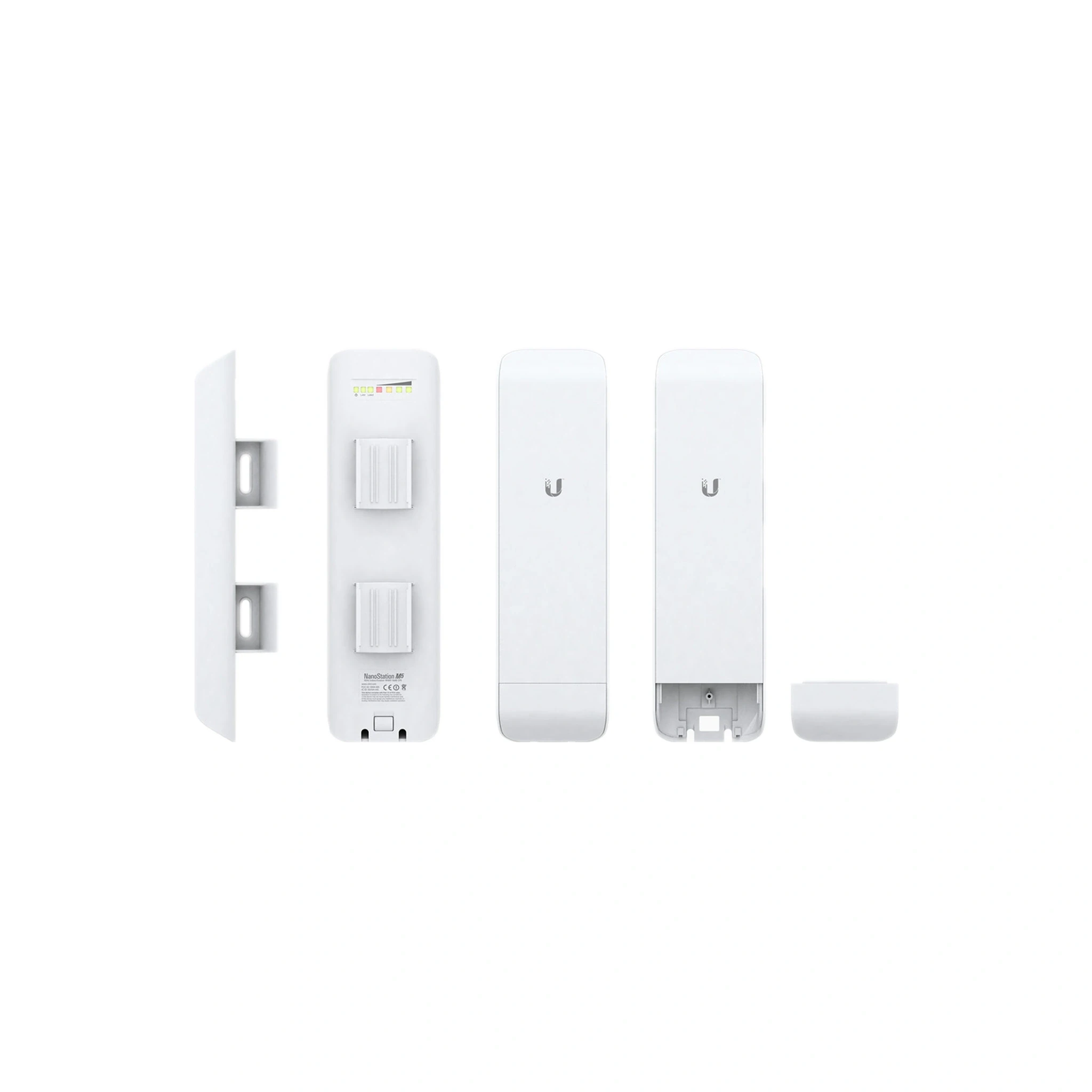يوبيكويتي نانو ستيشن M5 - Ubiquiti NanoStation M5 NSM5 - جسر لاسلكي خارجي 5GHz airMAX 16dBi لمسافة 15+ كم