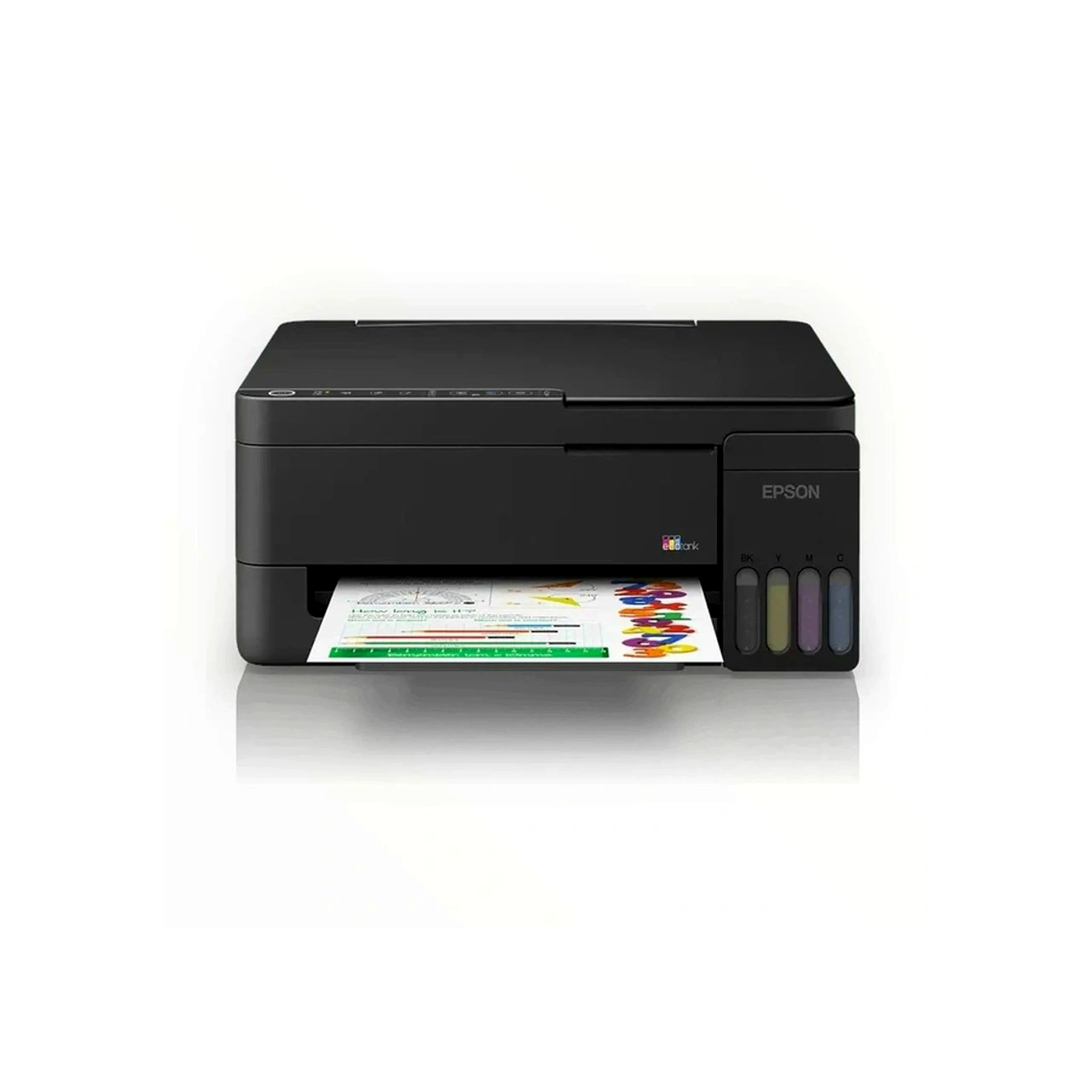 طابعة ابسون EcoTank L3350 واي فاي 3 في 1 - خزان حبر بدون خرطوشة مع ADF