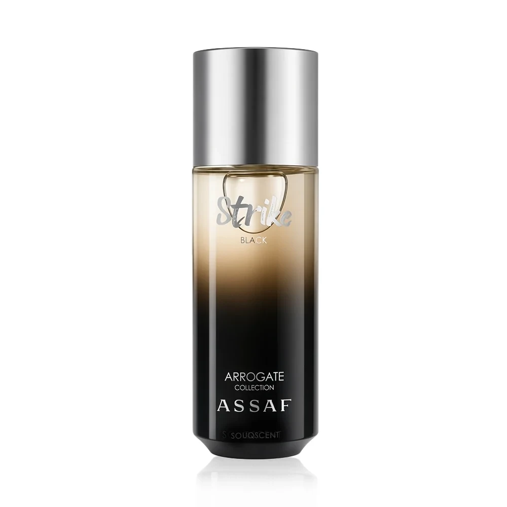 عساف سترايك بلاك 125 مل - أو دي بارفان - الأصلي | ASSAF Strike Black EDP 125ML -